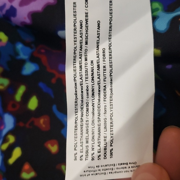 NWT Joseph Ribkoff Print Dress With Mesh 3/4 Sleeves Bright Dress, Size 10 - Picture 14 of 17